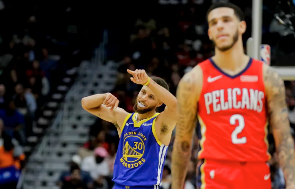 Curry Leads Golden State to 134-123 Victory over New Orleans