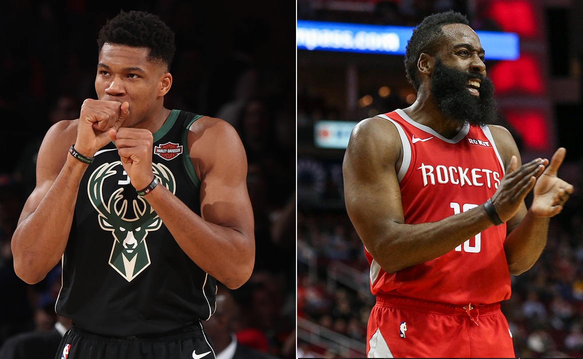 Giannis or Harden? Who's going to be this year's MVP.